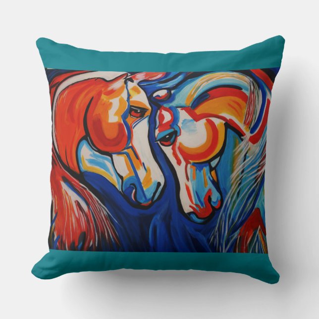HORSING AROUND CUSHION (Front)