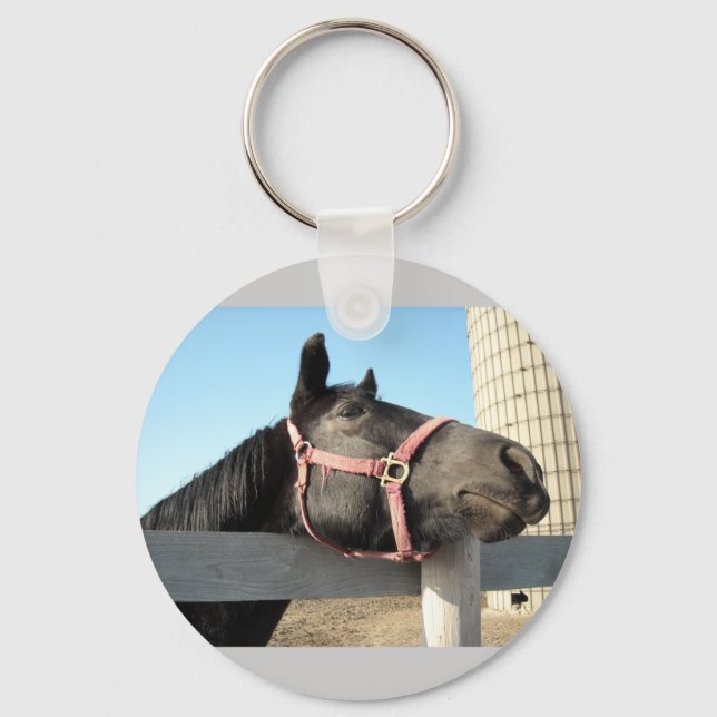 Horsing Around Key Ring (Front)