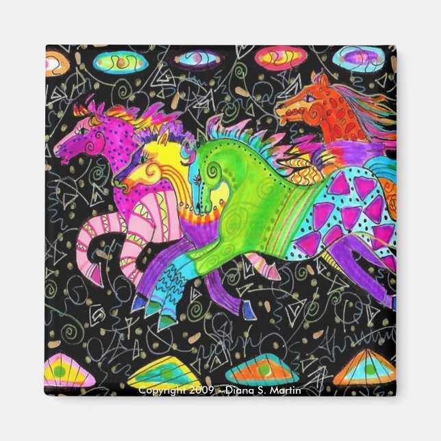 HORSING AROUND MAGNET (Front)