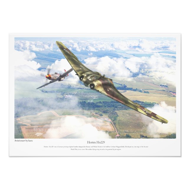 Horten Ho229 Photo Print (Front)