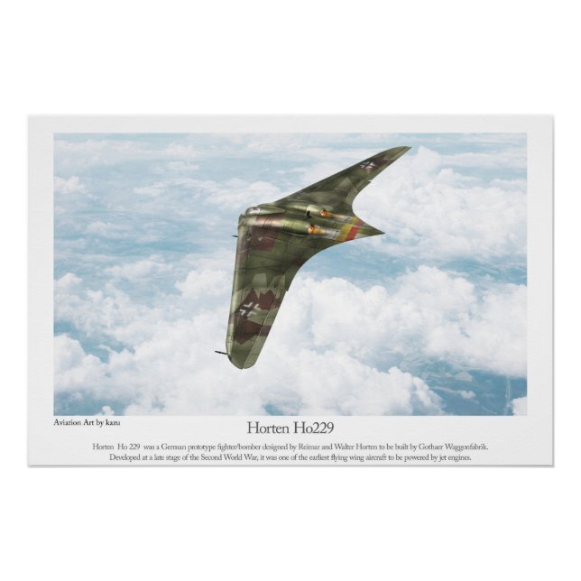 Horten Ho229 Poster (Front)