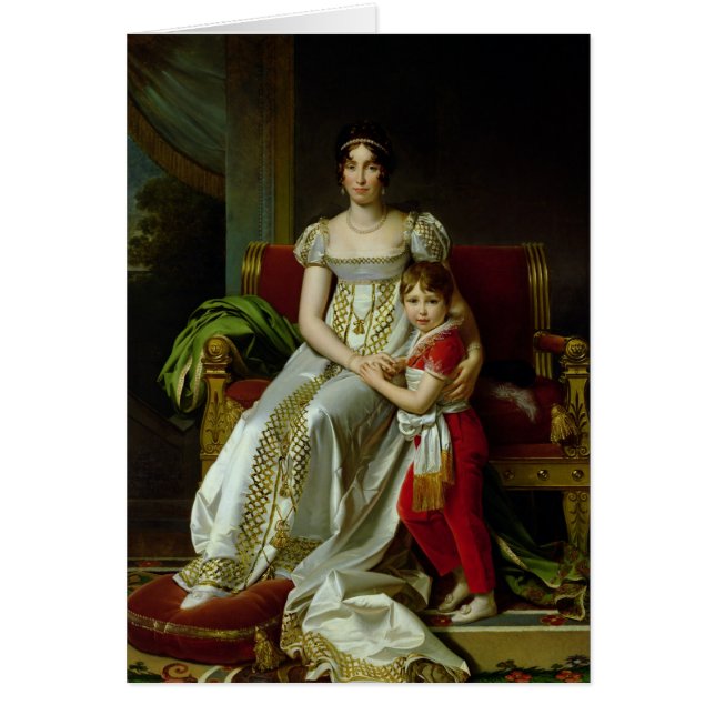 Hortense de Beauharnais and her Son (Front)