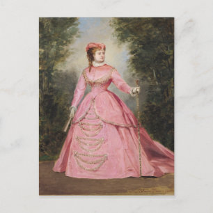 Hortense Schneider 1868 Postcard