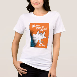 Horton Escucha A Quien Spanish Book Cover Tri-Blend Shirt