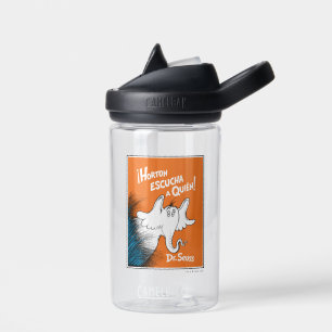 Horton Escucha A Quien Spanish Book Cover Water Bottle