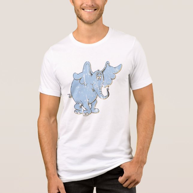 Horton Hears A Who | Horton Distressed Tri-Blend Shirt (Front)