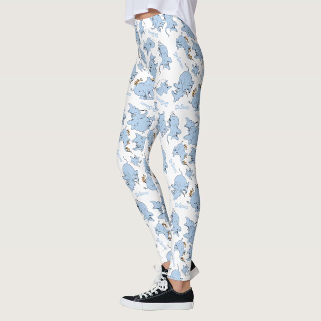 Horton Hears A Who Monkey Pattern Leggings (Left)