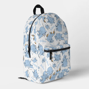 Horton Hears A Who Monkey Pattern Printed Backpack