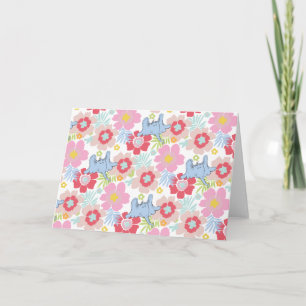Horton Hears A Who   Pastel Flower Pattern Card