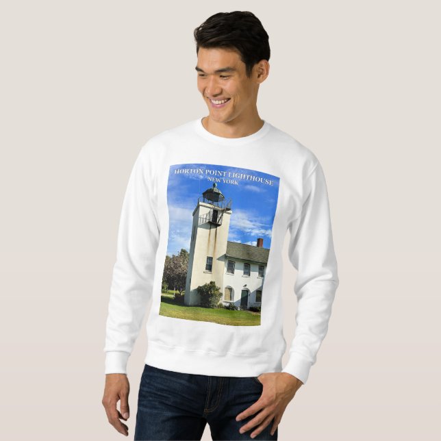 Horton Point Lighthouse, New York Sweatshirt (Front Full)
