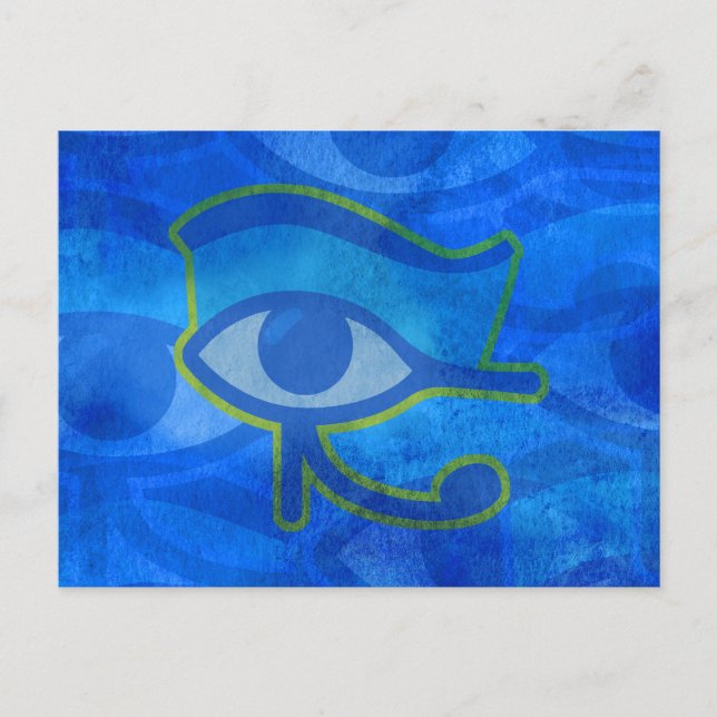 Horus Eye Postcard (Front)