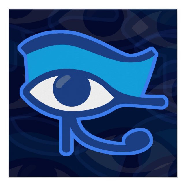 Horus Eye Poster (Front)
