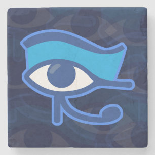 Horus Eye Stone Coaster