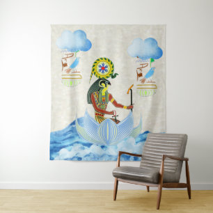 Horus Of The Horizon Tapestry