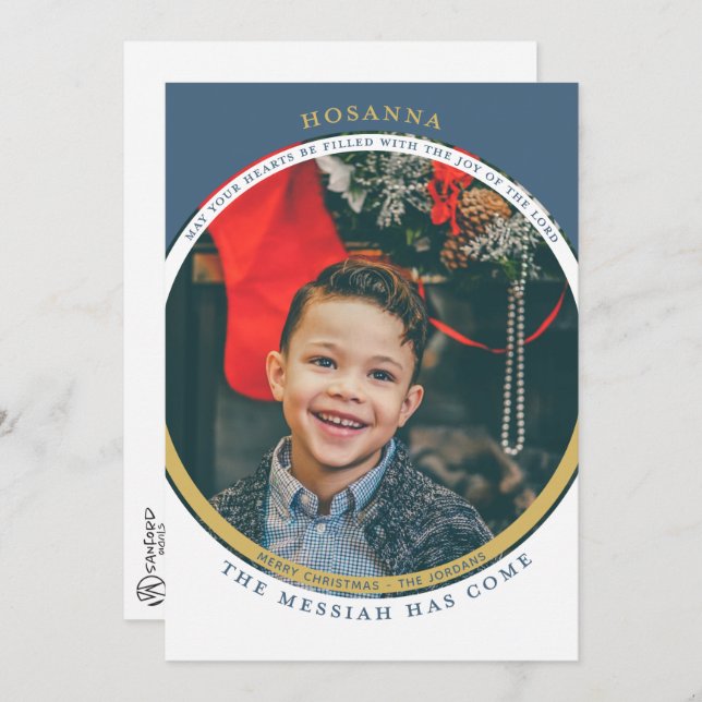 Hosanna Photo Card (Front/Back)