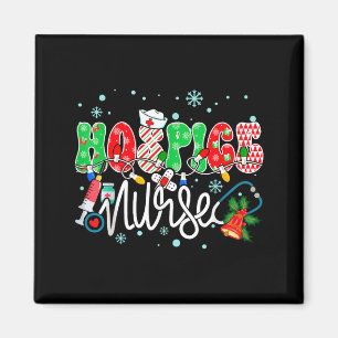 Hosce Nurse Funny Xmas Light Stethoscope Christmas Magnet