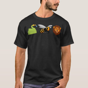 Hose Bee Lion Icons Funny Hoes Be Lying Pun Intend T-Shirt