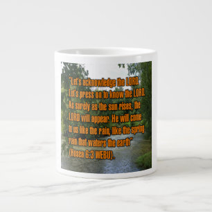 Hosea 6:3 WEBU Mug