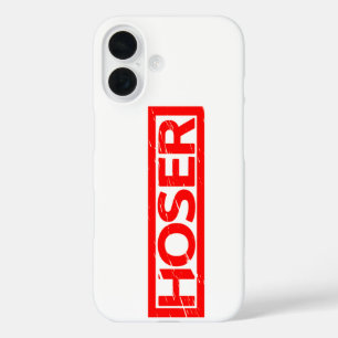 Hoser Stamp iPhone 16 Case