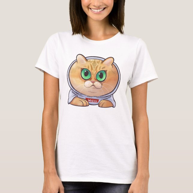 Hosico Cartoon T-Shirt (Front)