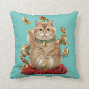 Hosico Maneki-neko Cushion