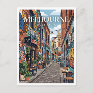 Hosier Lane Melbourne Australia Postcard