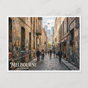 Hosier Lane Melbourne Australia Postcard