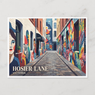 Hosier Lane Melbourne Australia Postcard