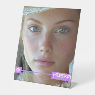 HOSKA PEDESTAL SIGN