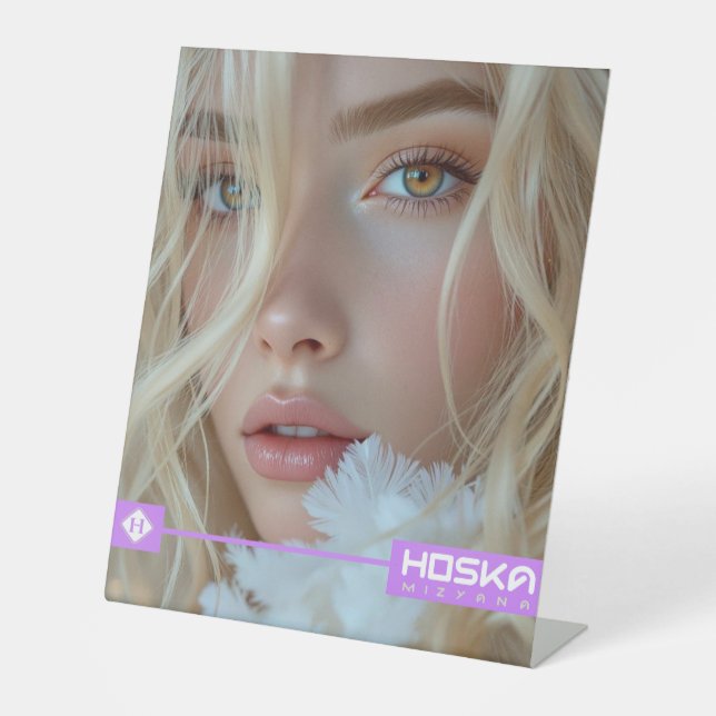 HOSKA PEDESTAL SIGN (Front)