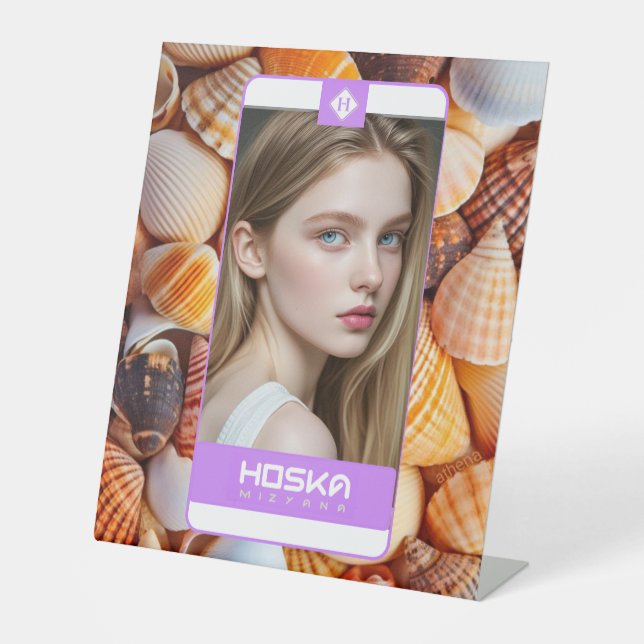 HOSKA PEDESTAL SIGN (Front)