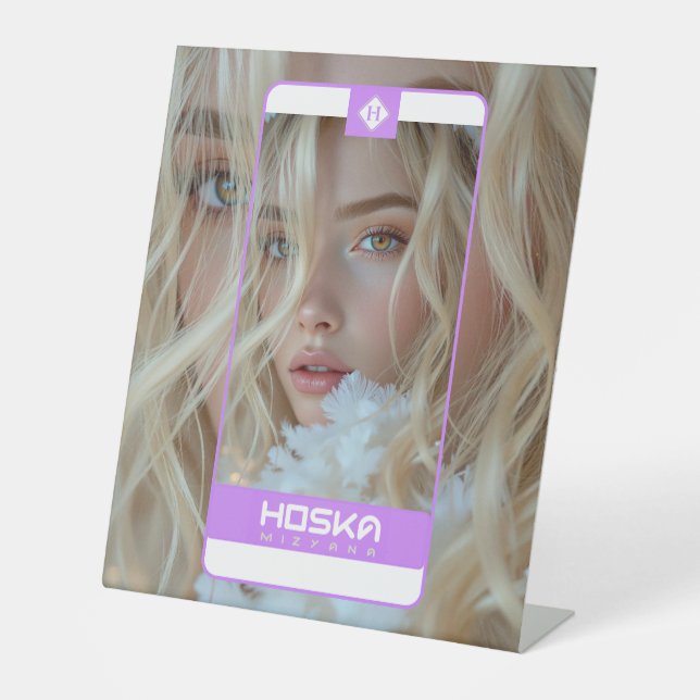 HOSKA PEDESTAL SIGN (Front)