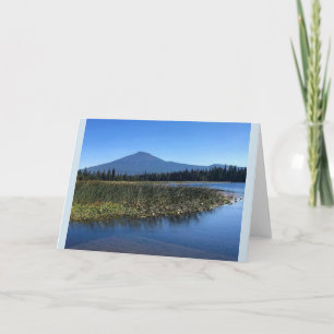 Hosmer Lake in Summer, OR Card