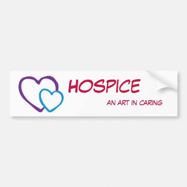 Hospice Bumper Sticker (Front)