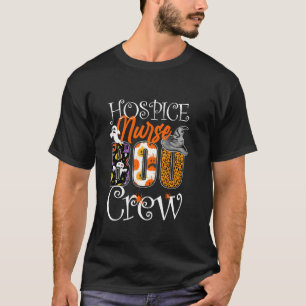 Hospice Nurse Boo Crew Halloween Hospice Nurse Par T-Shirt
