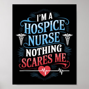 Hospice Nurse Design For Hospice Nursing Palliativ Poster