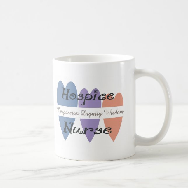 Hospice Nurse Gifts Coffee Mug (Right)