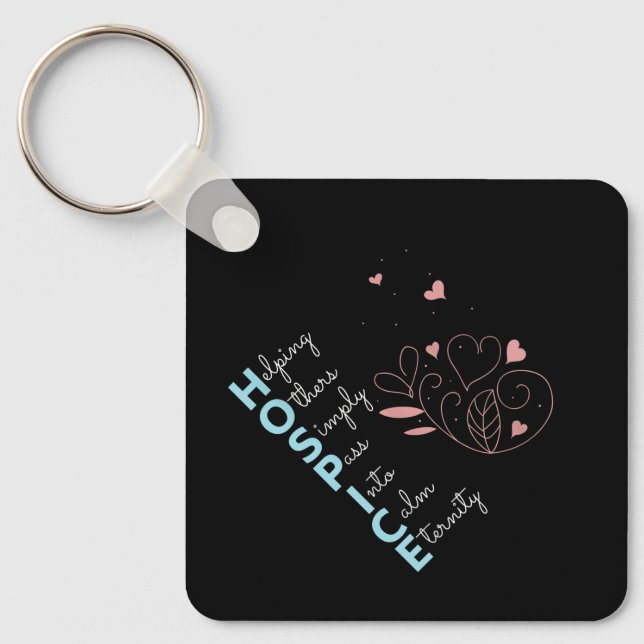 Hospice Nurse Key Ring (Front)