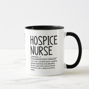 Hospice nurse mug