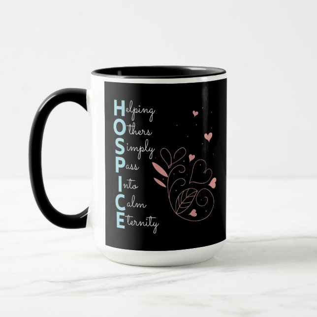 Hospice Nurse Mug (Left)