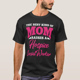 Hospice Social Worker Mum Apparel - Awesome Moms D T-Shirt