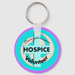 Hospice Volunteer Gifts (Discount Priced) Key Ring
