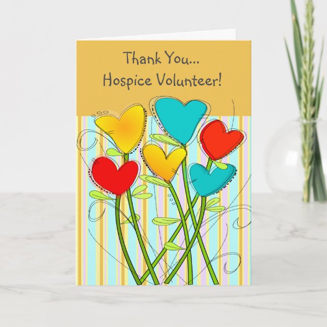 Hospice Volunteer Thank You Card (Front)