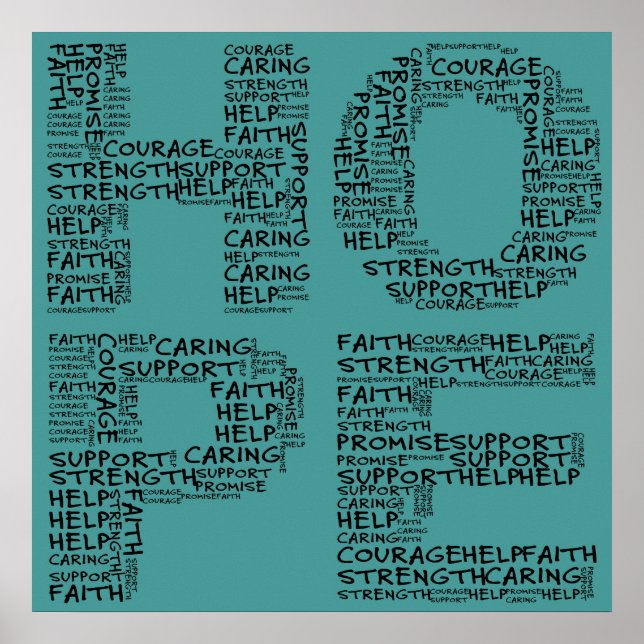 Hospice Workers Embody a Spirit of Hope Poster (Front)