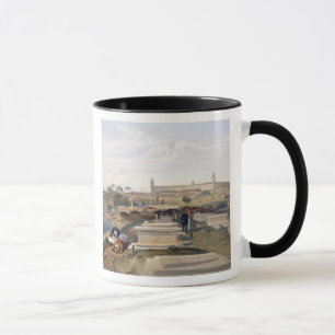Hospital and Cemetery, Scutari, plate from 'The Se Mug