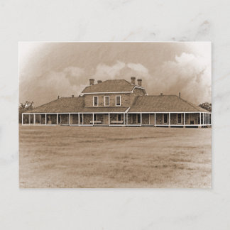 Hospital at Ft. Richardson Texas Postcard