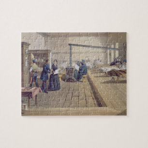 Hospital at Scutari, detail of Florence Nightingal Jigsaw Puzzle