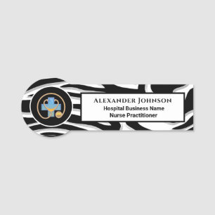  Hospital Business Employee Name Logo ID Custom   Tag