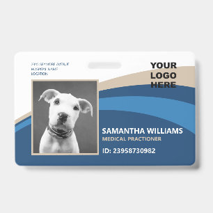Hospital Medical ID Photo Logo Badge