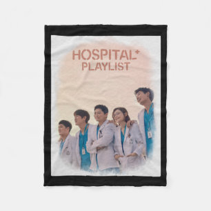 Hospital Playlist Kdrama Wise Doctor Life Jo Jung Fleece Blanket